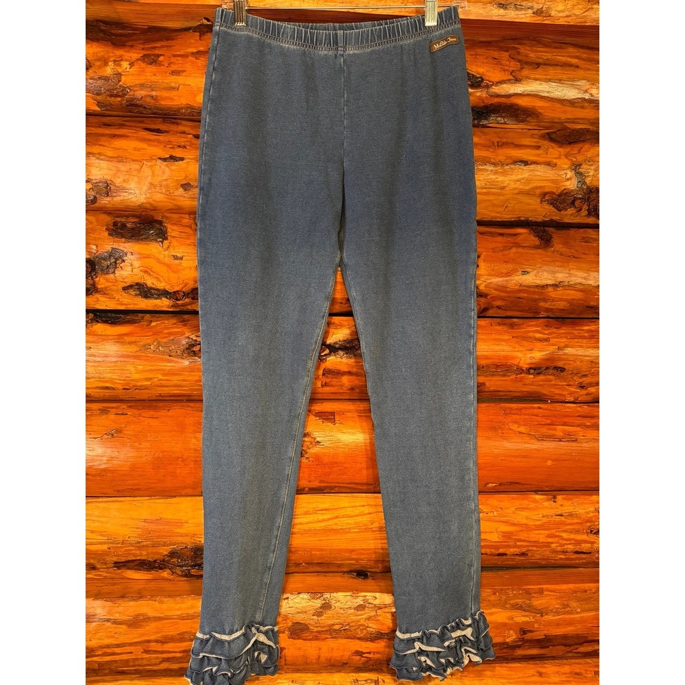 Matilda Jane Ruffled‎ Stretch Leggings Girls Size 16